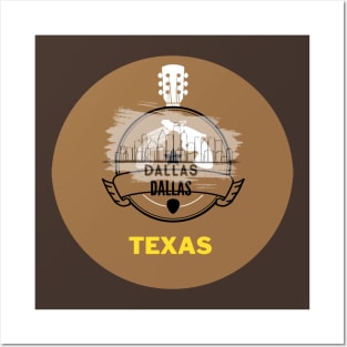 I love my country Dallas Texas Posters and Art